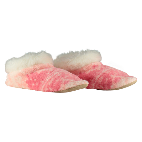 Ballerines Lurex knit, Rose