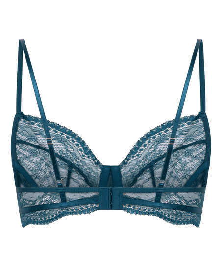 Soutien-gorge non-rembourré à armatures Isabelle, Bleu