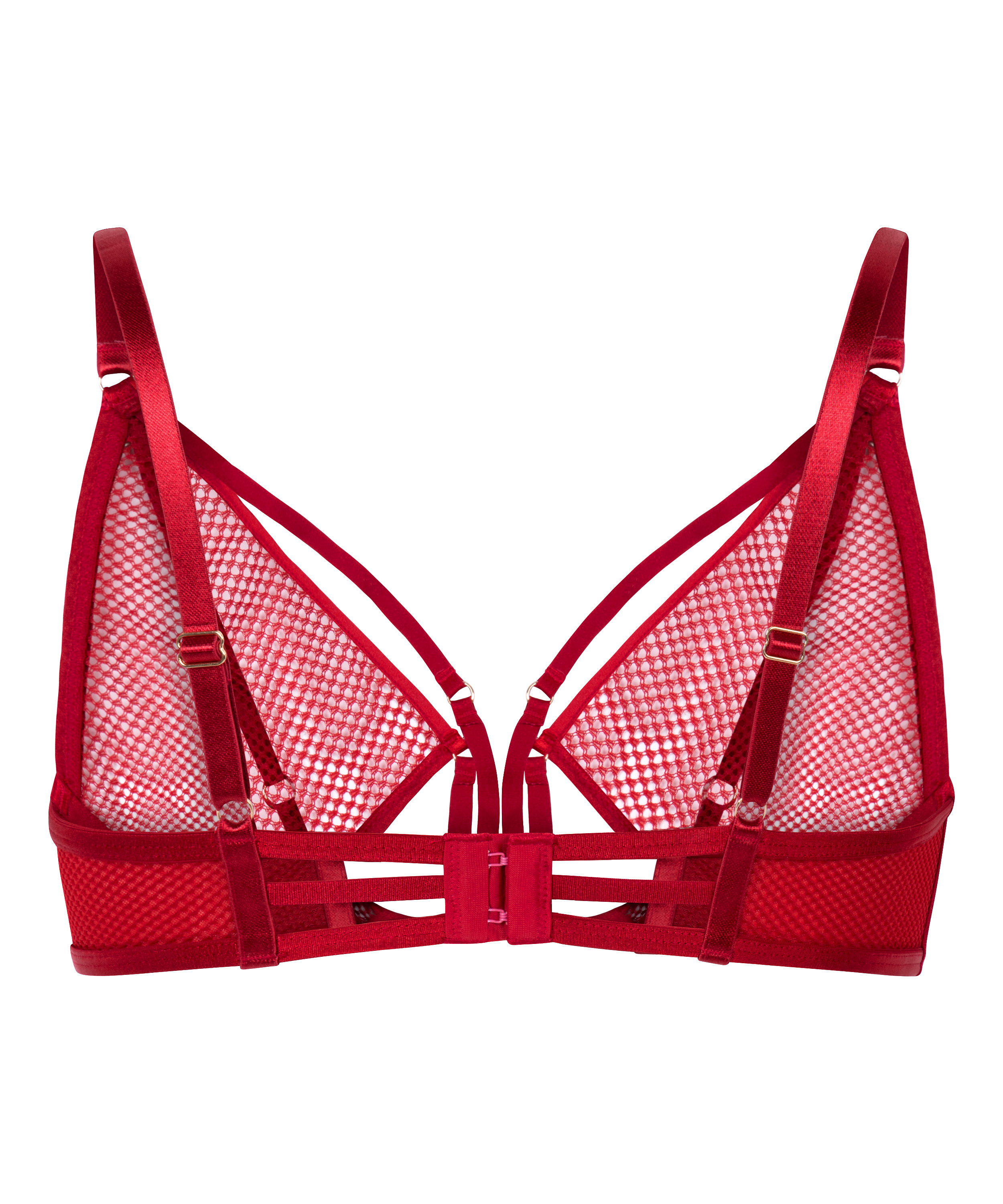 Soutien-gorge à armatures non-préformé Rhys, Rouge, main