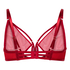Soutien-gorge à armatures non-préformé Rhys, Rouge