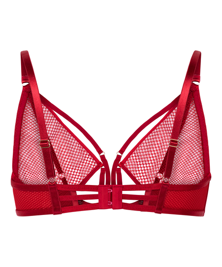 Soutien-gorge à armatures non-préformé Rhys, Rouge
