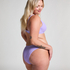 Haut de bikini à armatures non préformé Scallop, Violet
