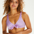 Haut de bikini préformé Luxe Shine, Violet