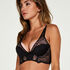 Soutien-gorge push-up &agrave; la palangre &agrave; armatures rembourr&eacute; Zinnia Ann Kathrin, Noir