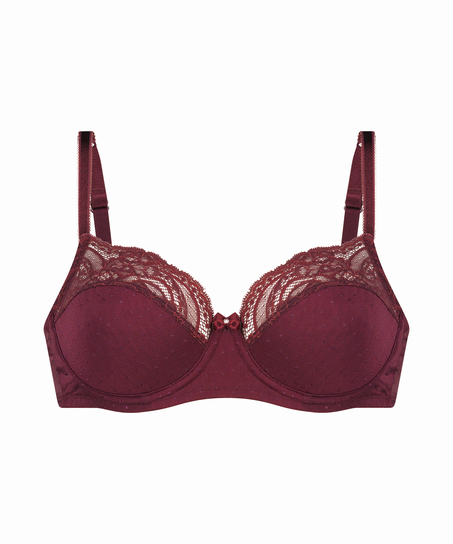 Soutien-gorge à armatures non-préformé Sophie, Rouge