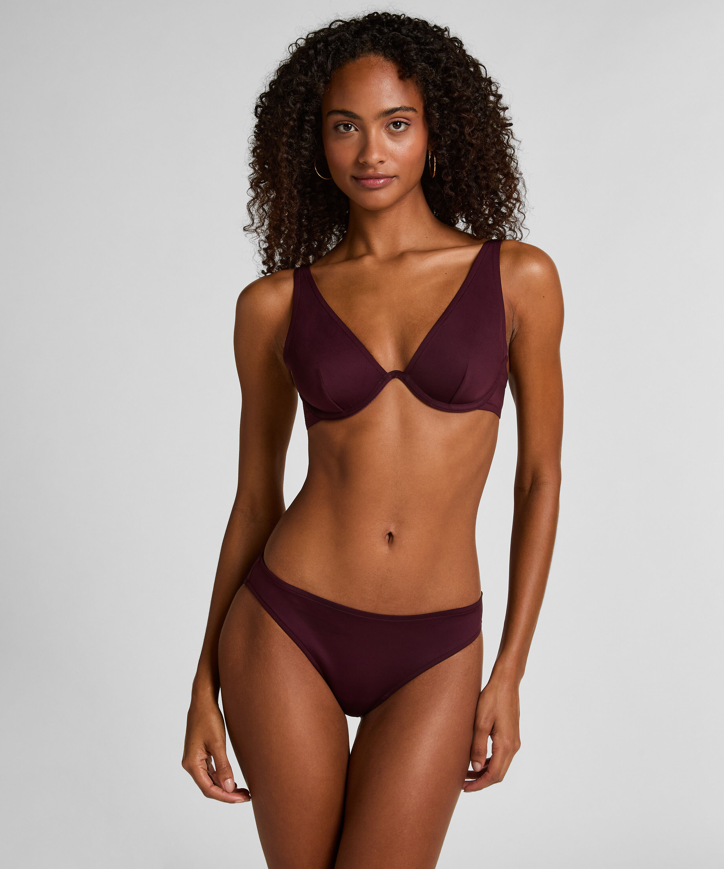 Bas de bikini en néoprène Rio, Violet Bas de bikini en néoprène Rio, Violet