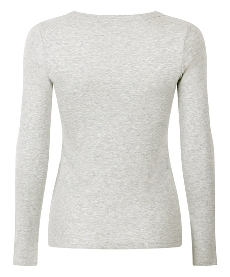 Top de pyjama Coton, Gris