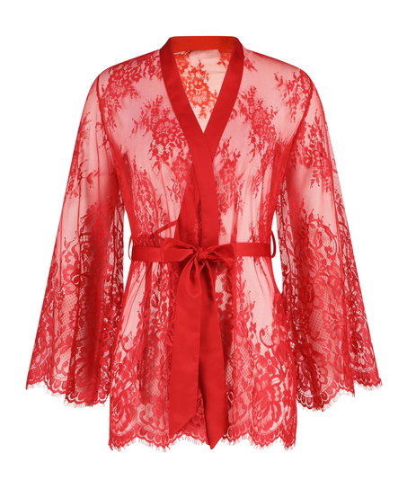 Kimono Lace Isabelle, Rouge