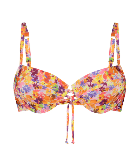 Haut de bikini Tiki, Orange