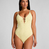 Maillot de bain en crochet, Jaune