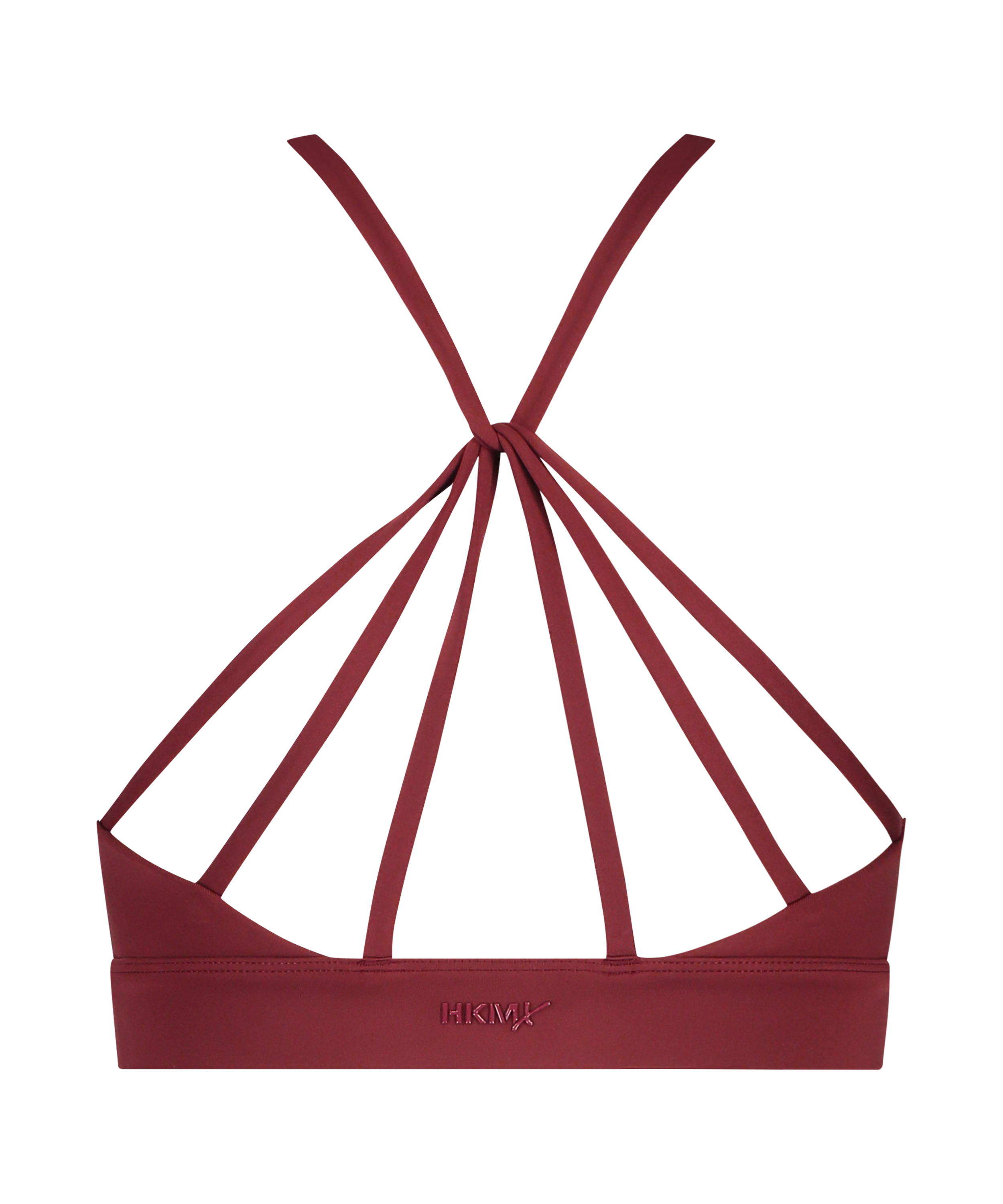 HKMX Brassière de sport de niveau 1, Rouge, main