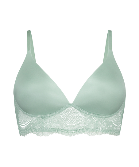 Soutien-gorge rembourré sans armatures Leonie, Vert