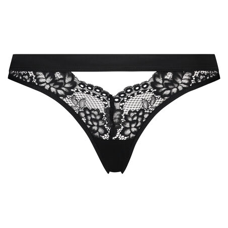 String regular Tomei, Noir