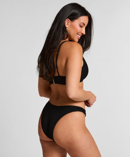 Bas de bikini &eacute;chancr&eacute; Cairo, Noir