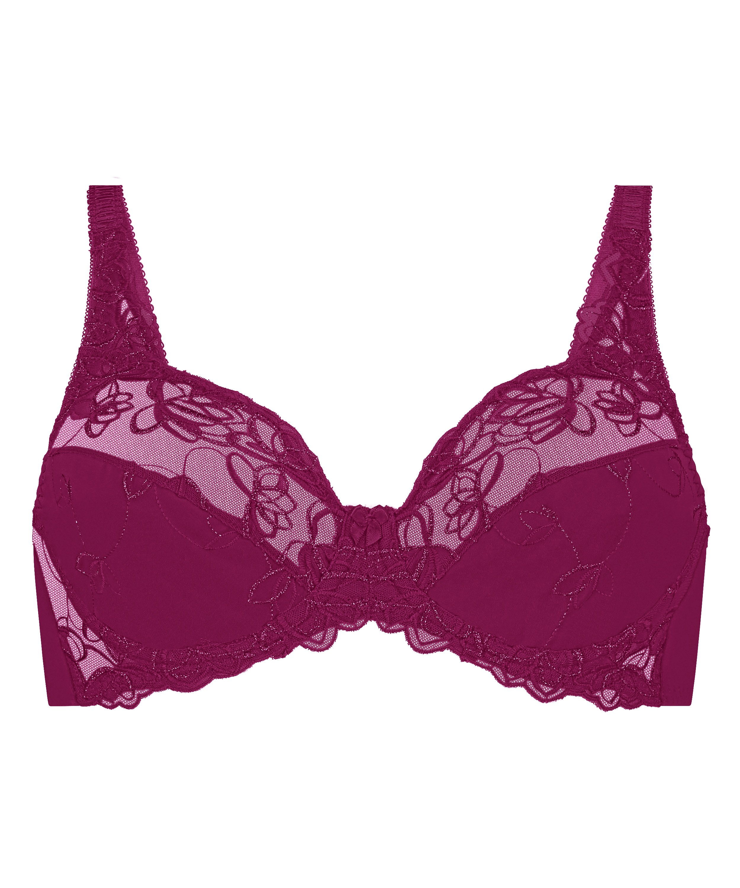 Soutien-gorge à armatures non-préformé Diva, Violet, main