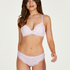 Soutien-gorge push-up rembourré sans armatures Bessie, Rose
