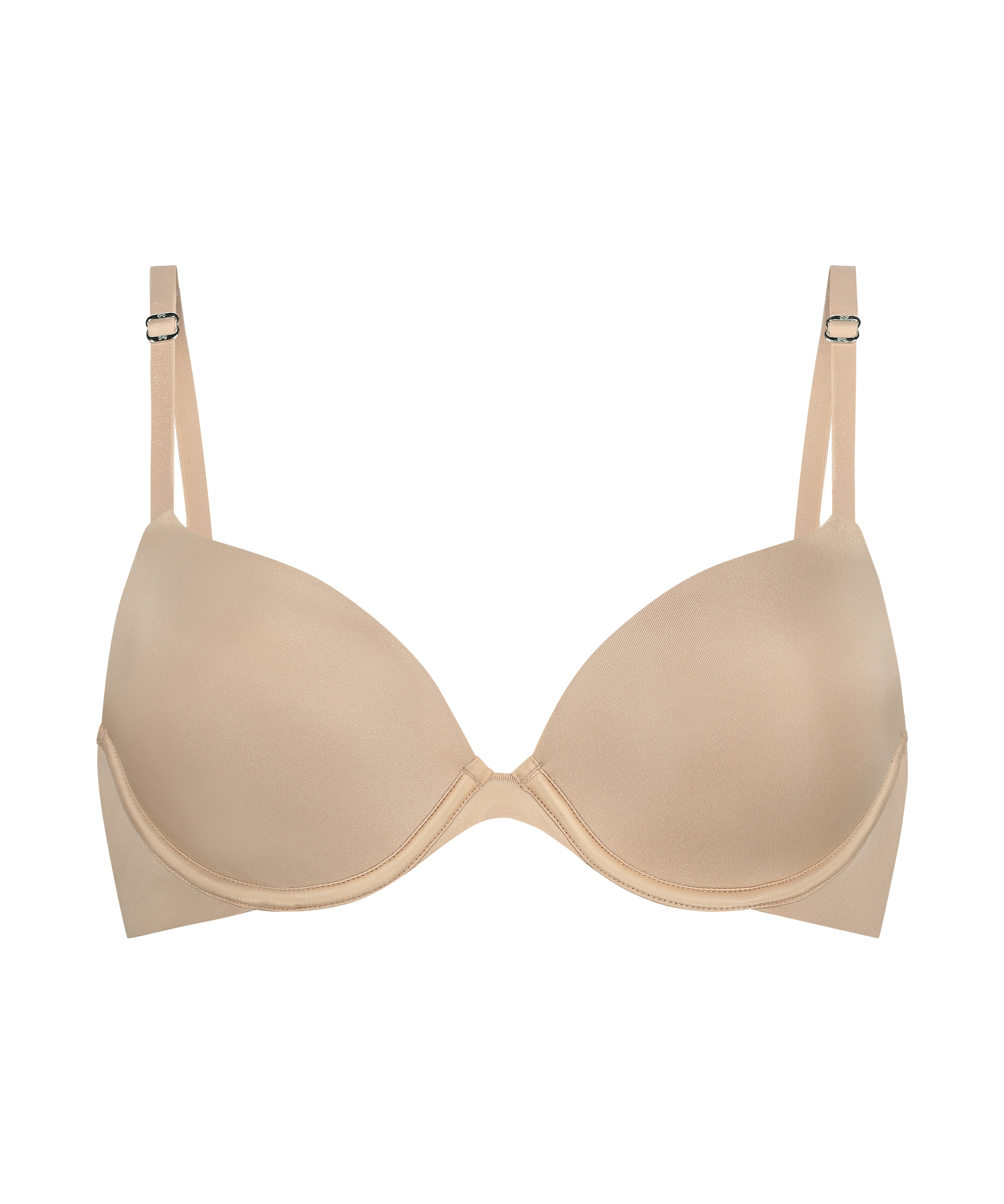 Soutien-gorge à armatures préformé Transparent Back Multiway, Beige, main