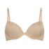 Soutien-gorge à armatures préformé Transparent Back Multiway, Beige