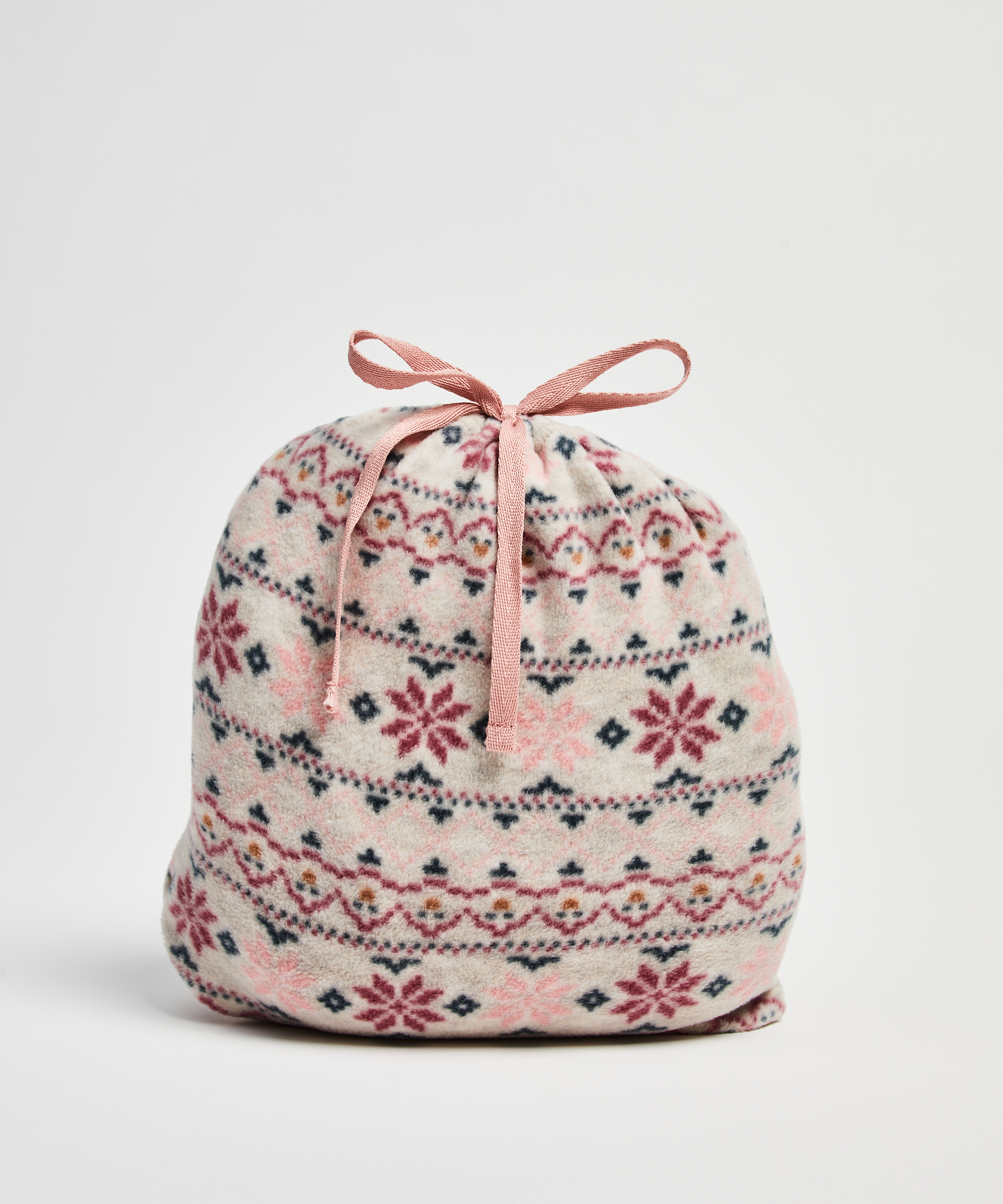 Pyjama avec sac, Beige, main