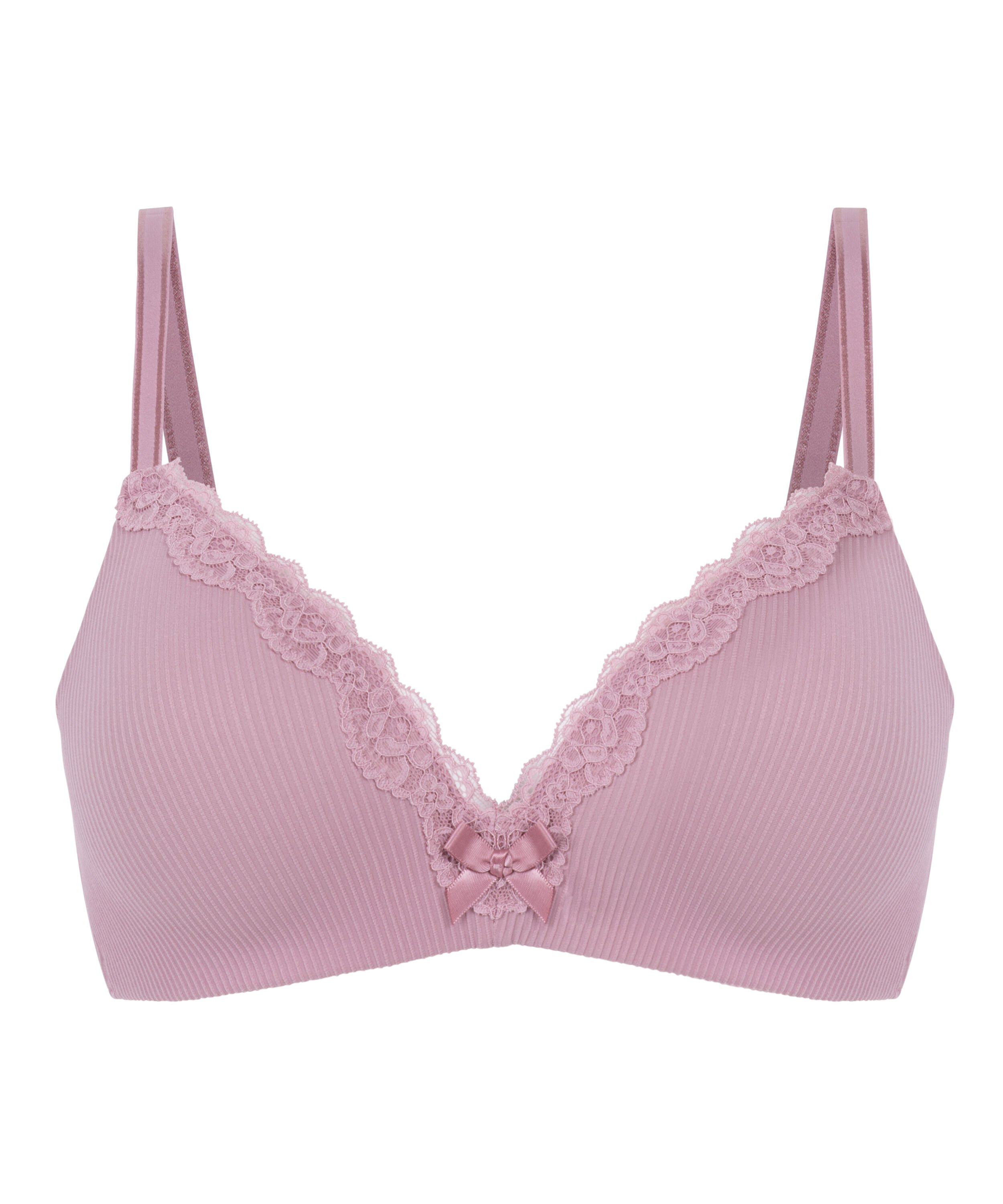 Soutien-gorge sans armatures pr&eacute;form&eacute; Lola, Rose