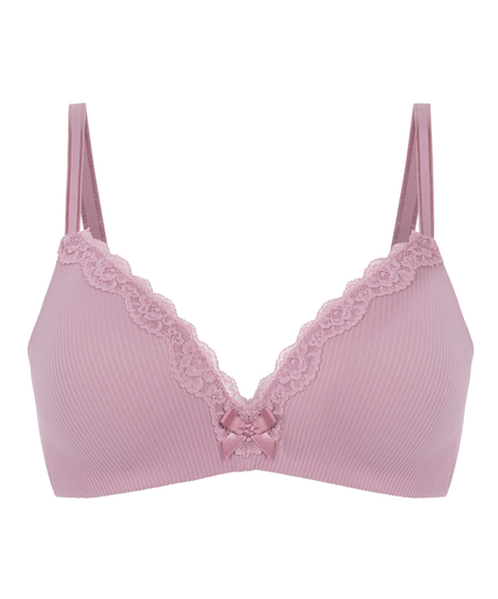Soutien-gorge sans armatures préformé Lola, Rose
