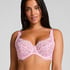 Soutien-gorge à armatures non-préformé Daisy, Rose