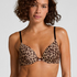 Soutien-gorge à armatures préformé Plunge, Marron