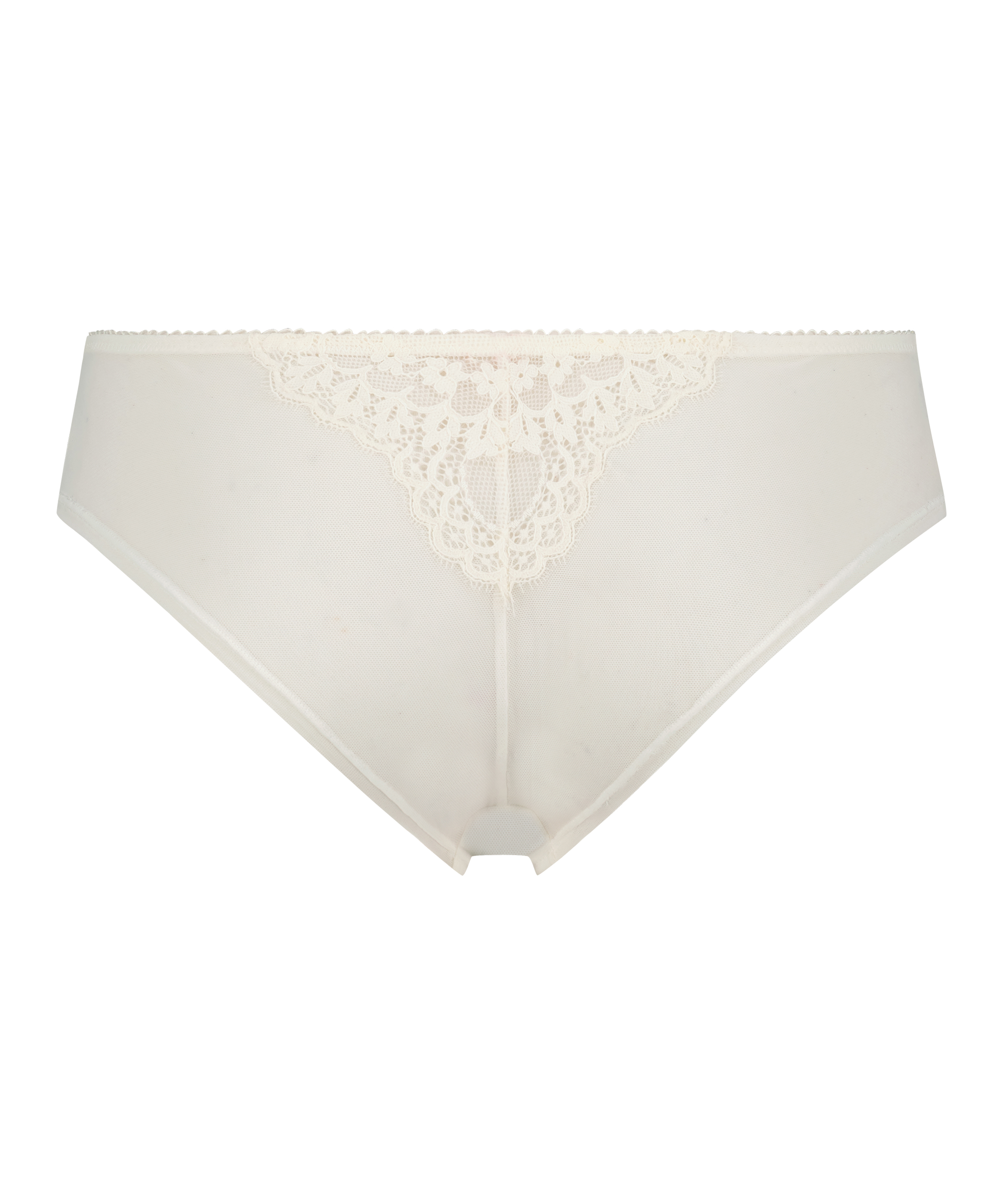 Slip brésilien Daisy, Blanc, main