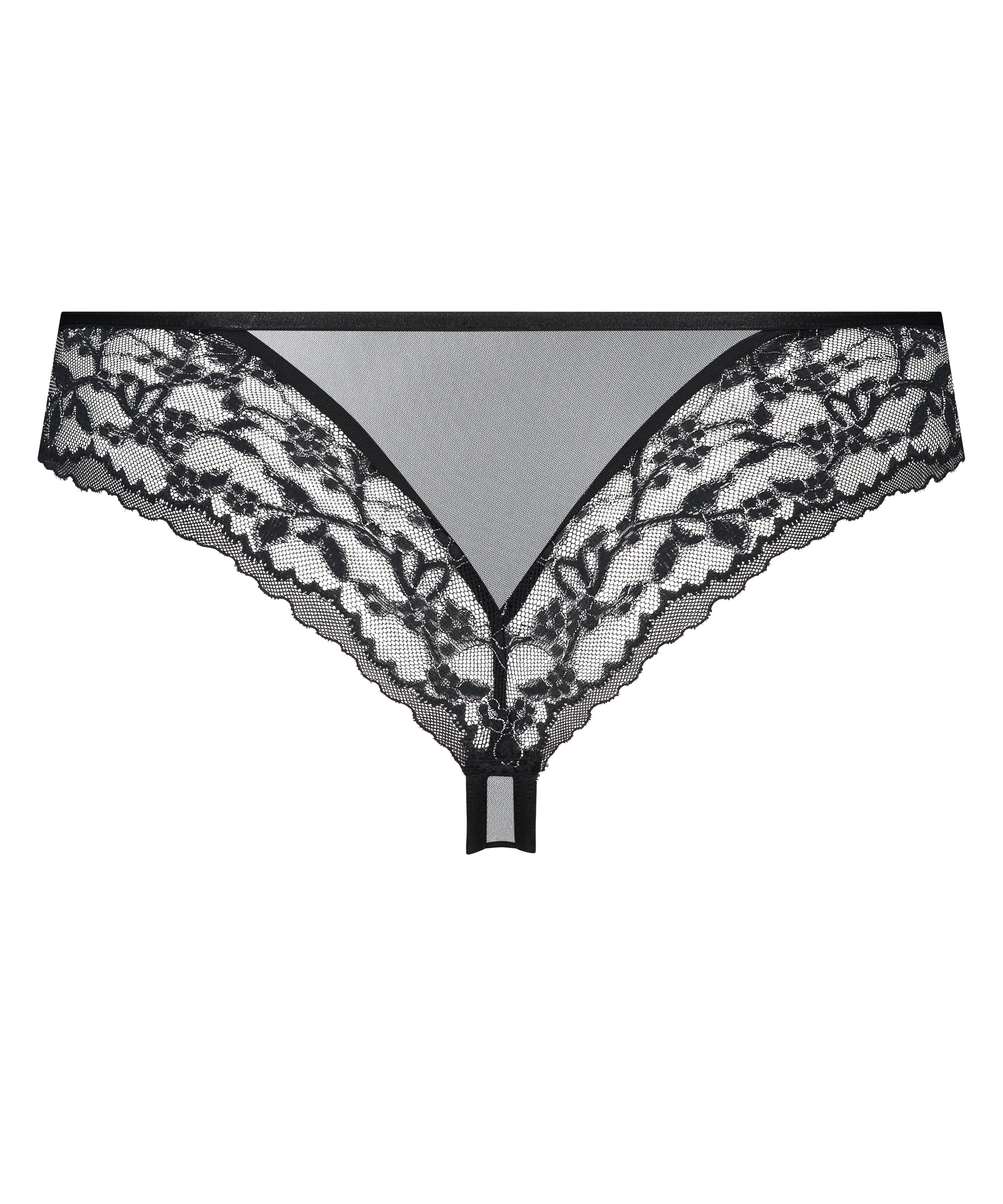 Slip brésilien Izara, Noir, main