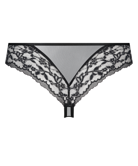 Slip brésilien Izara, Noir