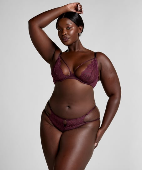 Soutien-gorge à armatures non-préformé Cinnamon, Rouge
