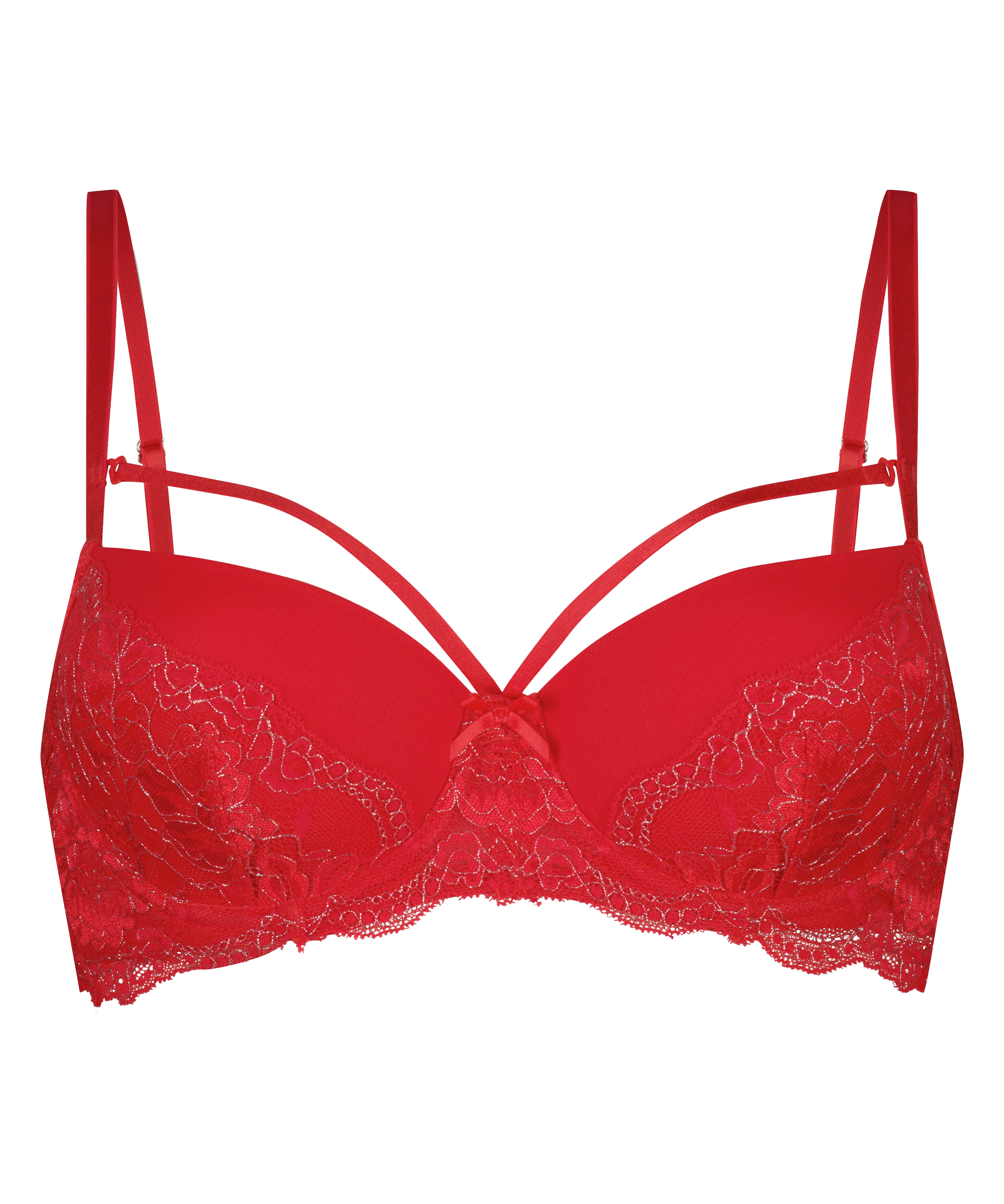 Soutien-gorge à armatures préformé Annie, Rouge, main