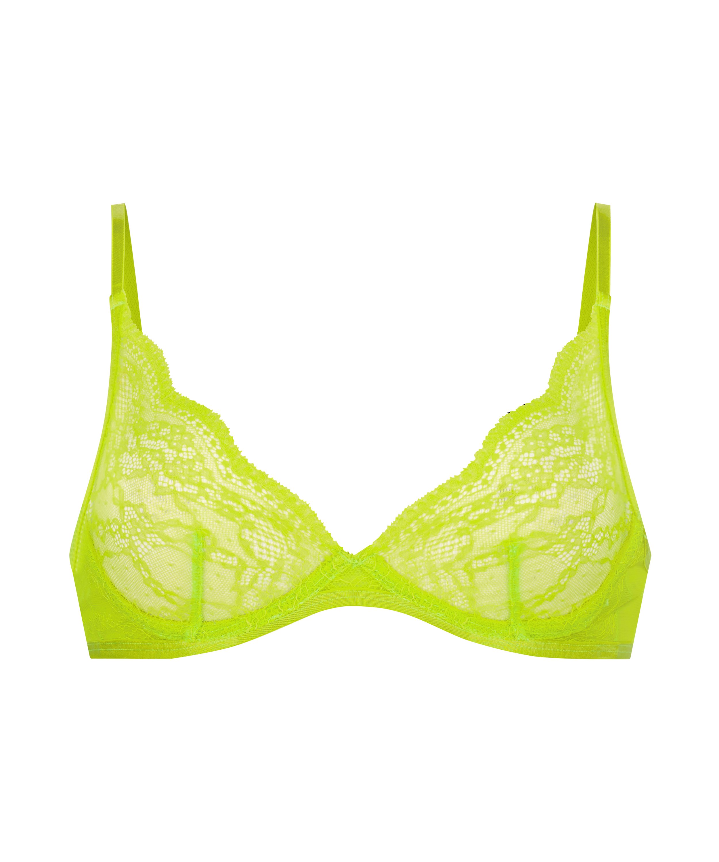Soutien-gorge &agrave; armatures non-pr&eacute;form&eacute; Isabelle, Vert, main