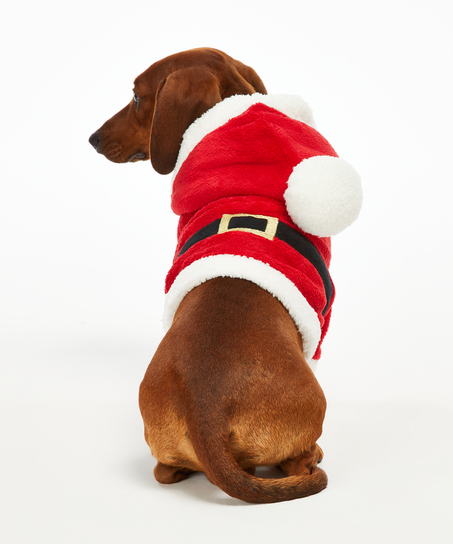 Onesie chiens en polaire, Rouge