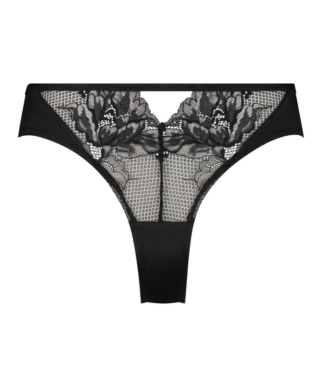 Slip brésilien Leonie, Noir