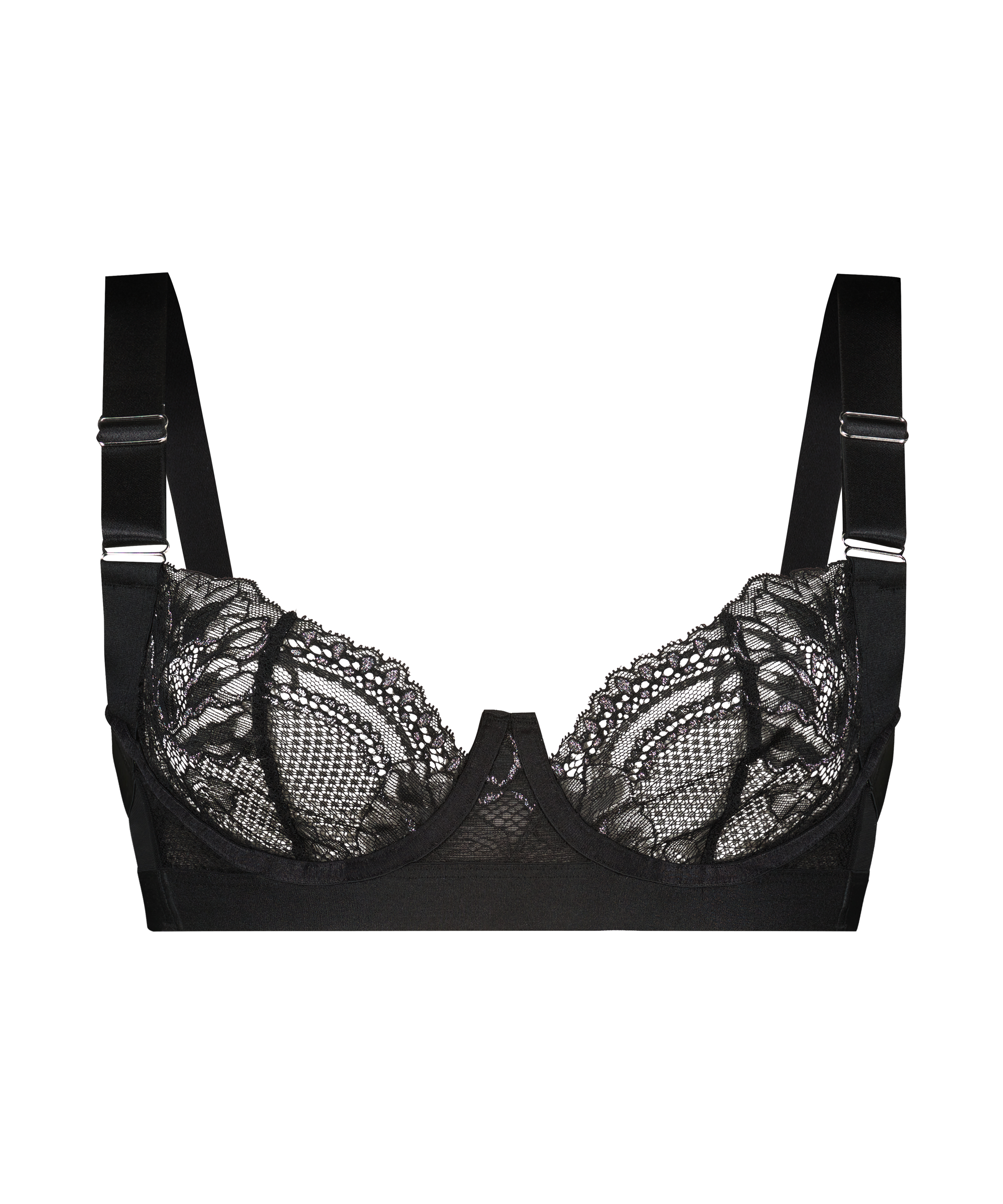 Soutien-gorge à armatures non-préformé Donna Sparkle, Noir, main