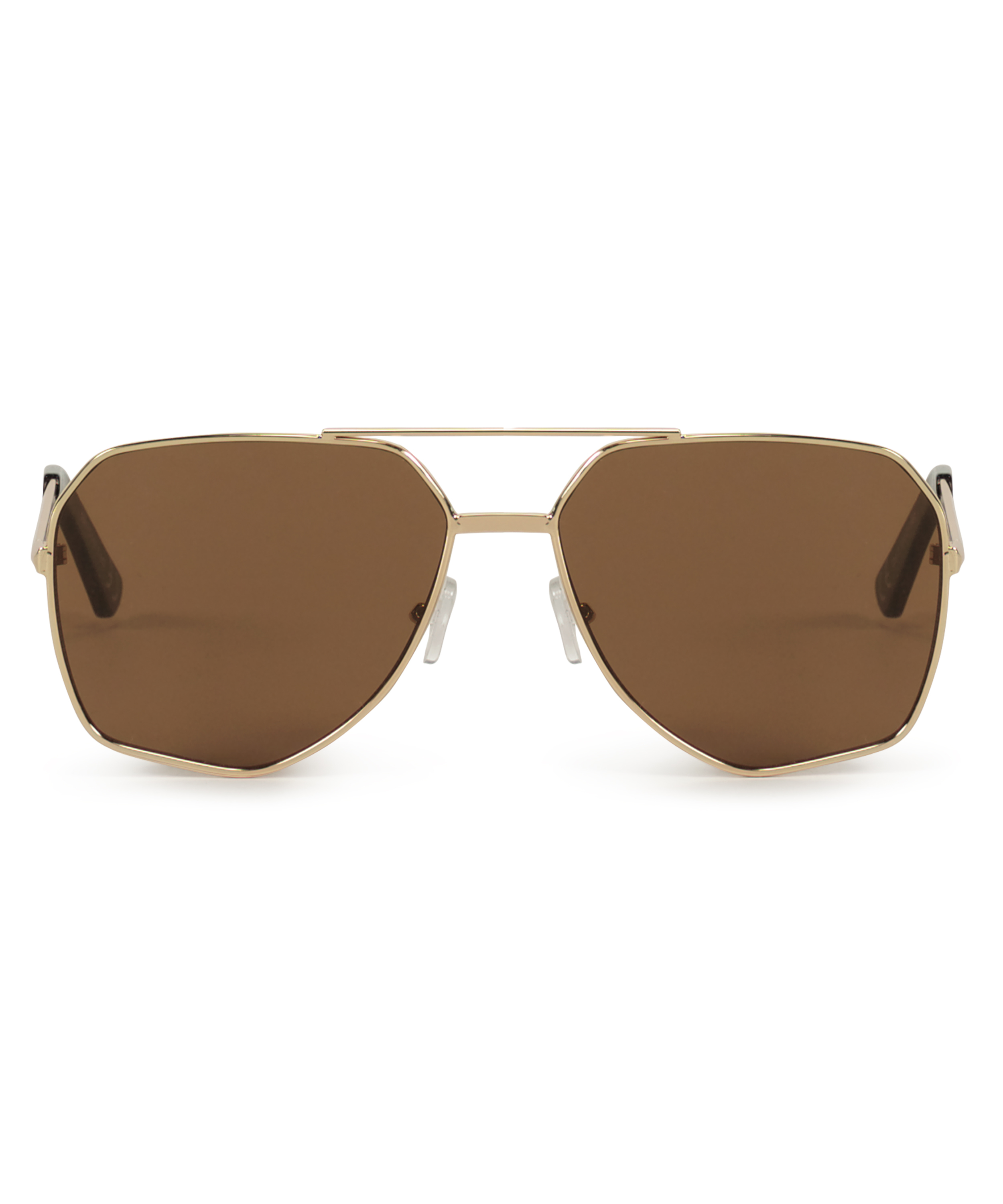 Lunettes de soleil, Jaune, main