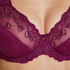 Soutien-gorge à armatures non-préformé Diva, Violet