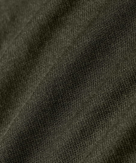 Haut avec cachemire à col bateau super soft, Vert