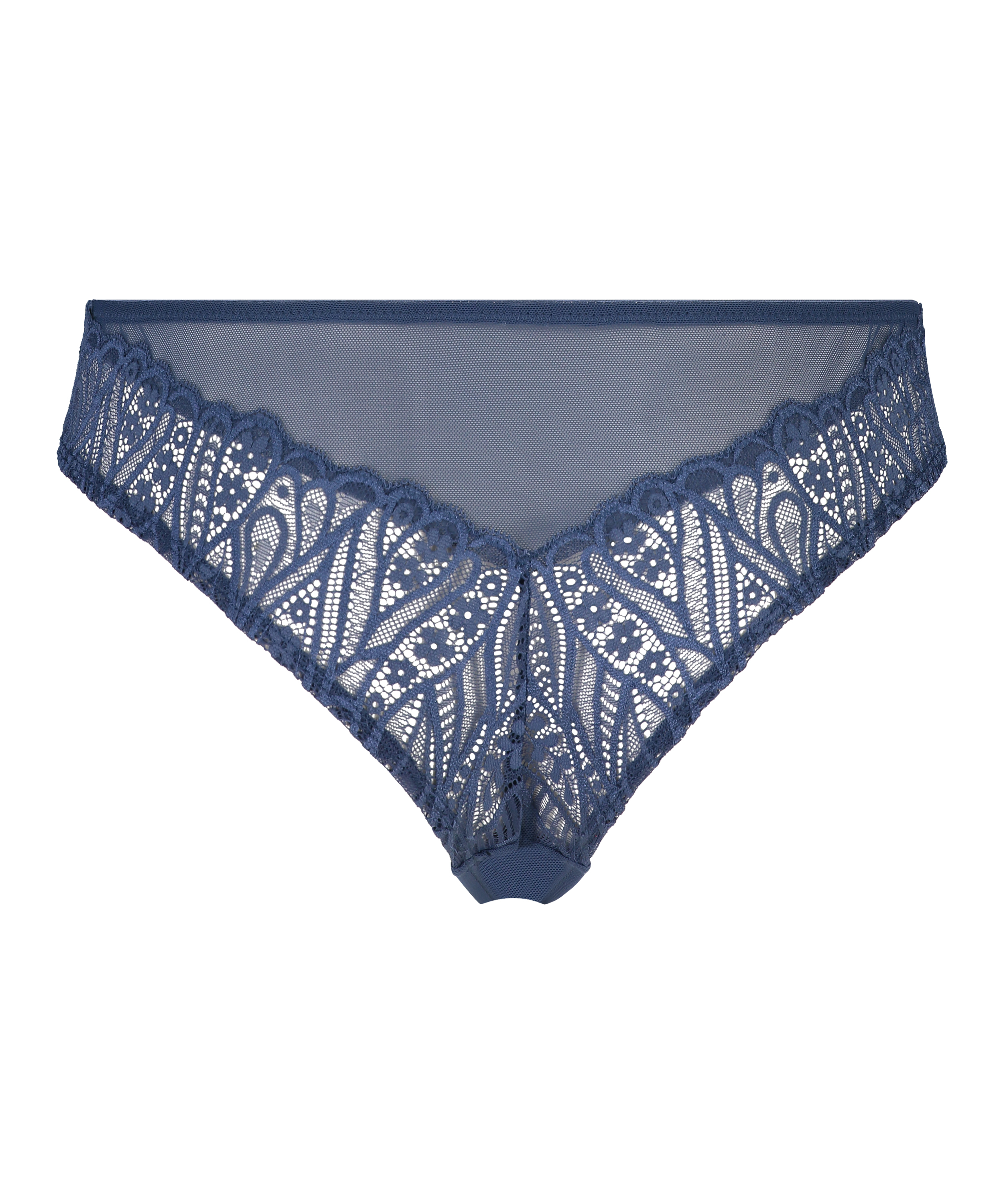 Brésilien Frederica, Bleu, main