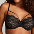 Soutien-gorge à armatures non-préformé Mavis, Noir
