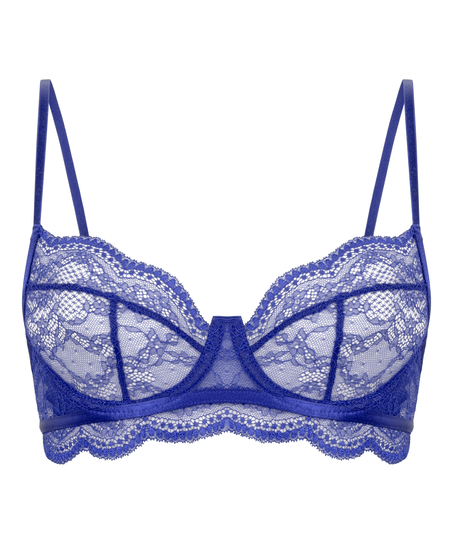 Soutien-gorge non-rembourré à armatures Isabelle, Bleu