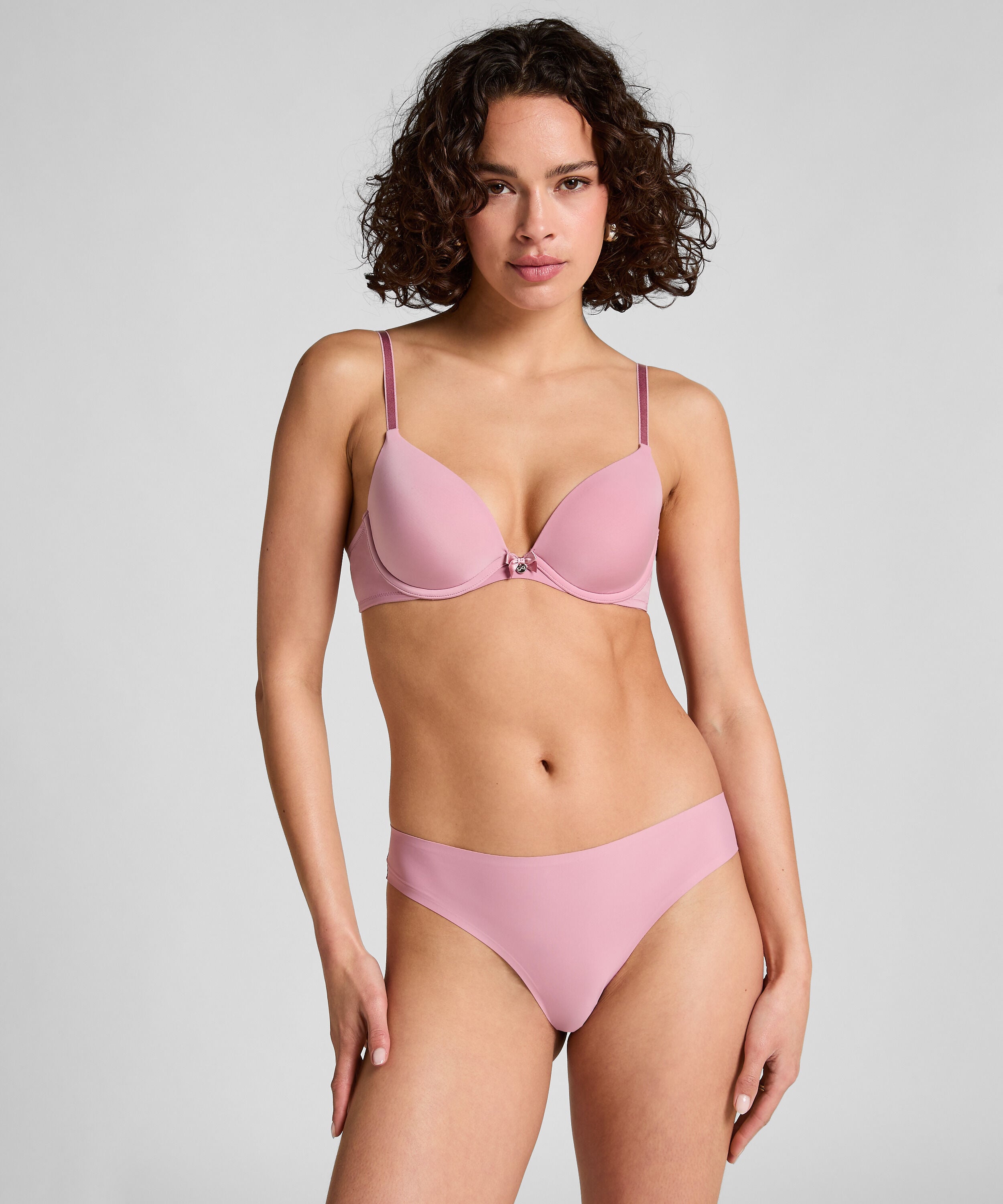 Slip brésilien iInvisible Lace Back, Rose Slip brésilien iInvisible Lace Back, Rose