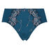 Slip taille haute Diva, Bleu