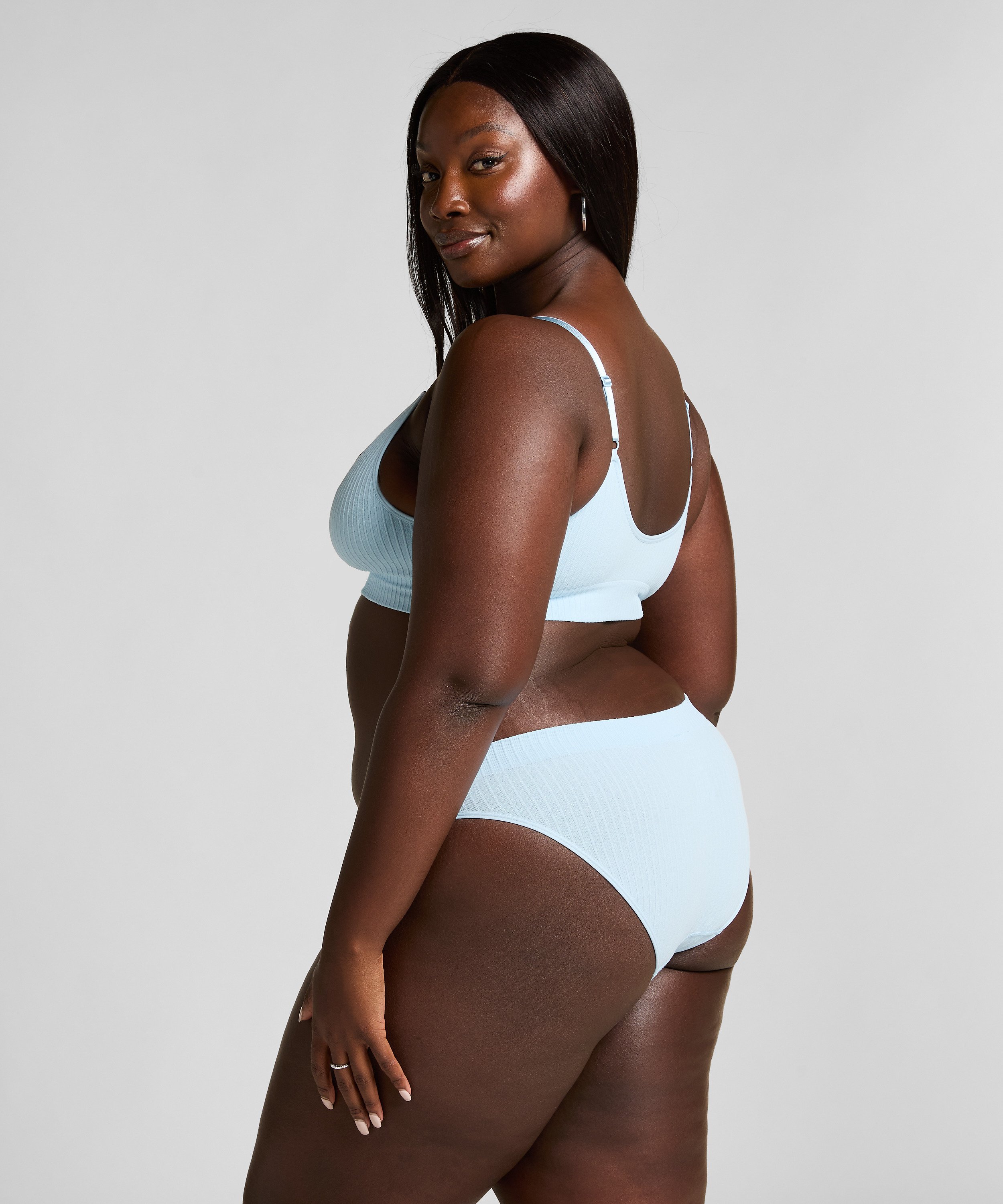 Brassière Dianne, Bleu, main