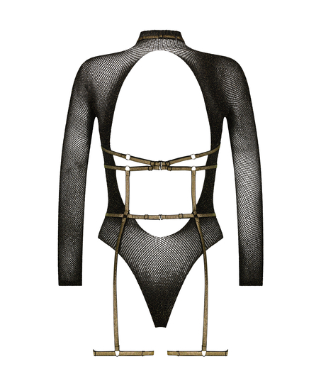 Private ensemble de harnais de body set, Noir