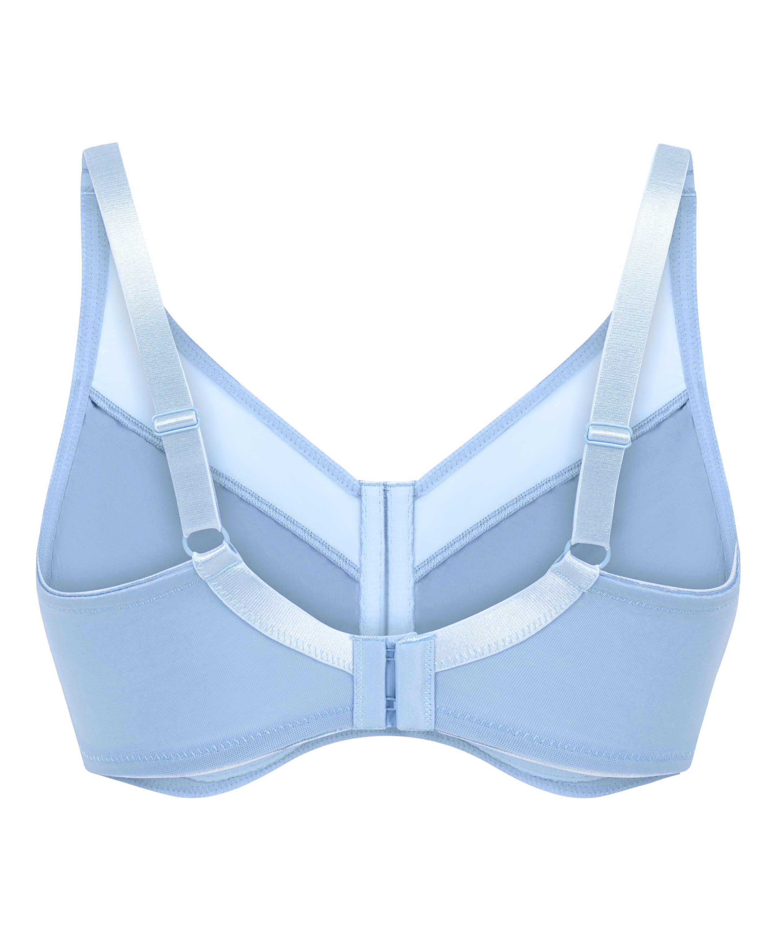 Soutien-gorge à armatures non-préformé minimiseur Nina, Bleu, main