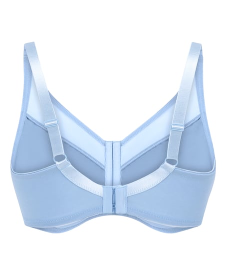 Soutien-gorge à armatures non-préformé minimiseur Nina, Bleu