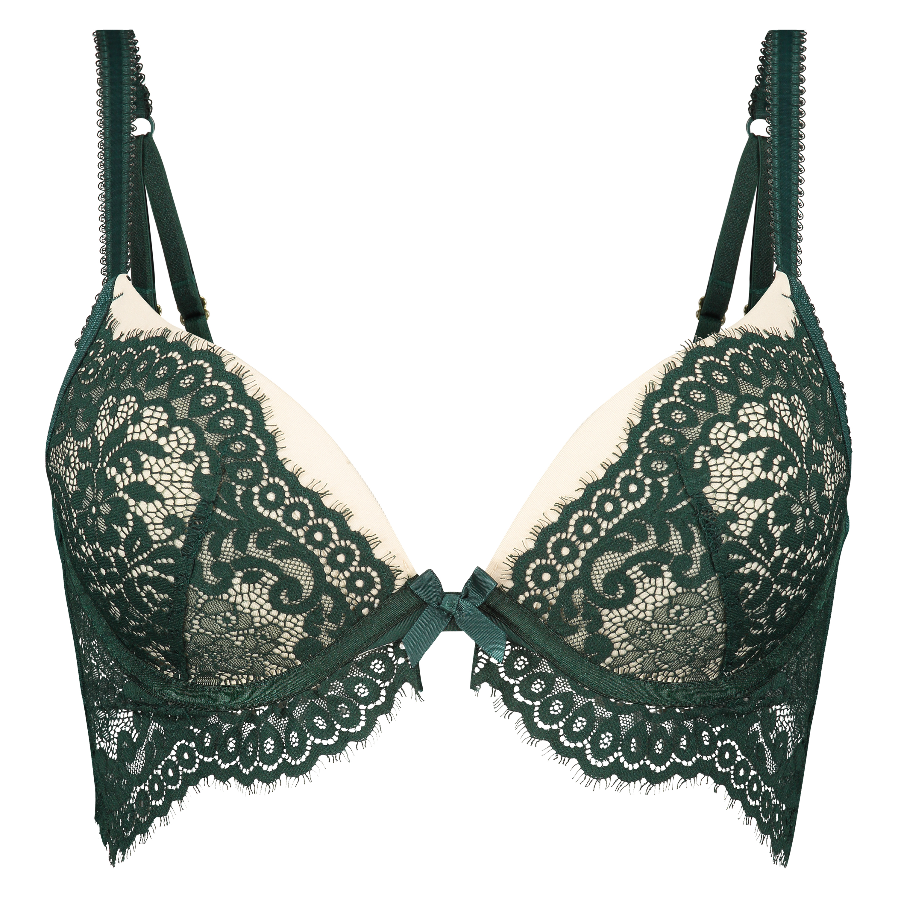 Soutien-gorge push-up à armatures préformé Ingrid, Vert, main