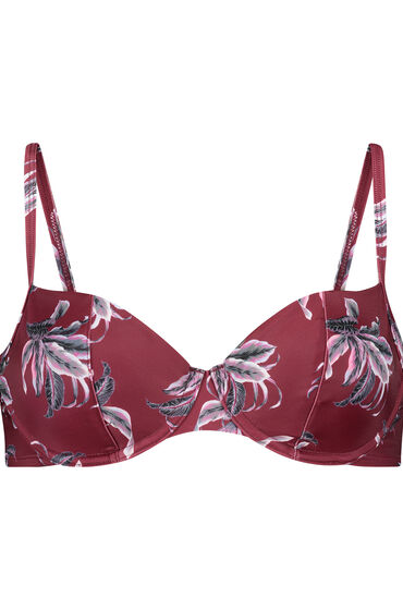 Hunkemöller Haut de bikini à armatures non préformé Tropic glam Rouge
